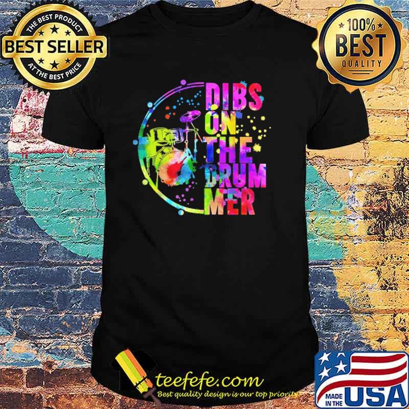 Dibs On The Drum Mer Watercolor Shirt