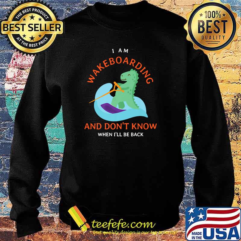 Dinosaurus Wakeboarding T-Shirt Sweater Dinosaurus Wakeboarding T-Shirt Sweater