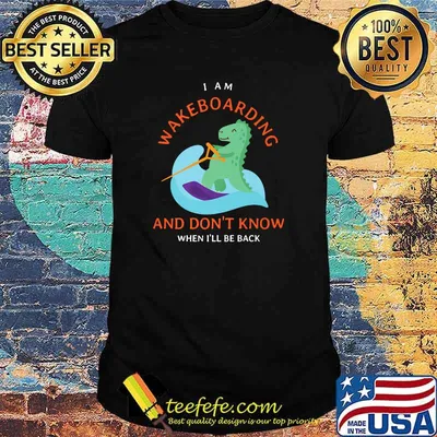 Dinosaurus Wakeboarding T-Shirt