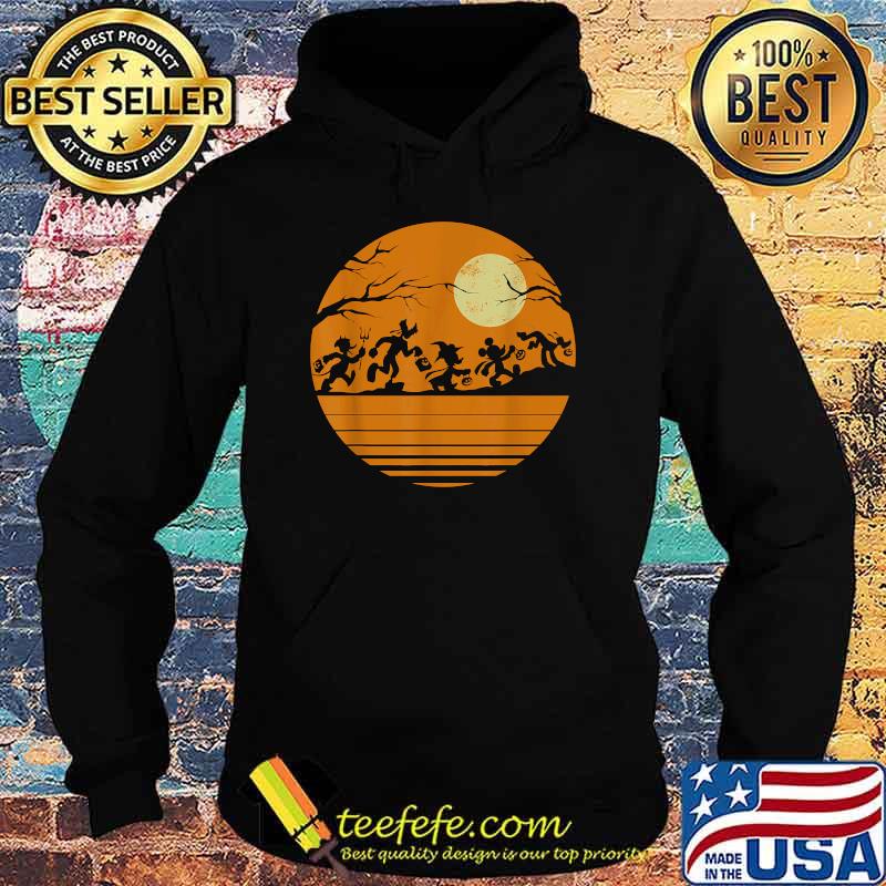 Disney Mickey Mouse and Friends Halloween T-Shirt Hoodie Disney Mickey Mouse and Friends Halloween T-Shirt Hoodie