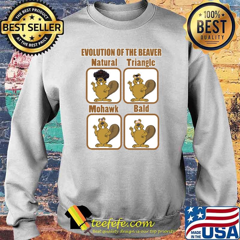 Evolution Of The Beaver, By Yoray T-Shirt Sweater Evolution Of The Beaver, By Yoray T-Shirt Sweater
