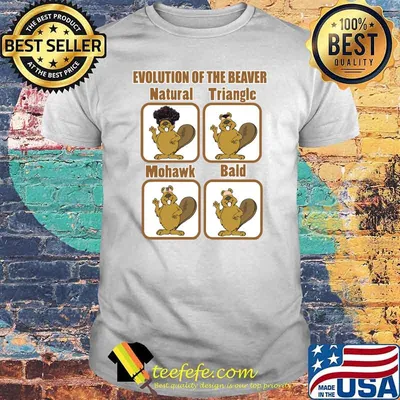 Evolution Of The Beaver, By Yoray T-Shirt