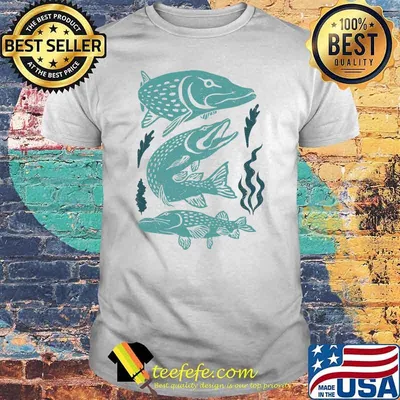 Fishkeeping Underwater Animal Biology Pike Fish T-Shirt