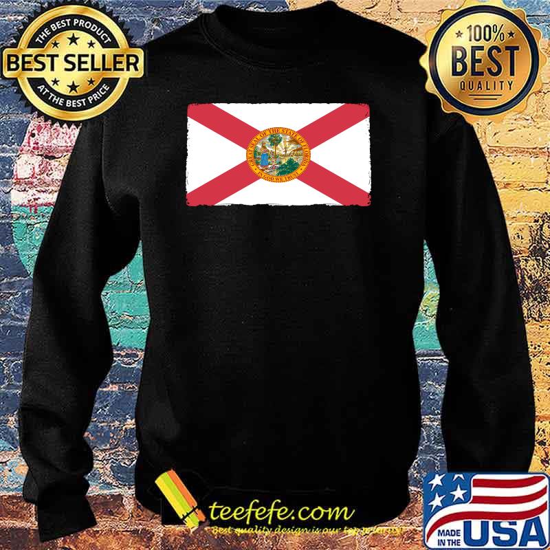 Florida Flag by Merch Creation Studio T-Shirt Sweater Florida Flag by Merch Creation Studio T-Shirt Sweater