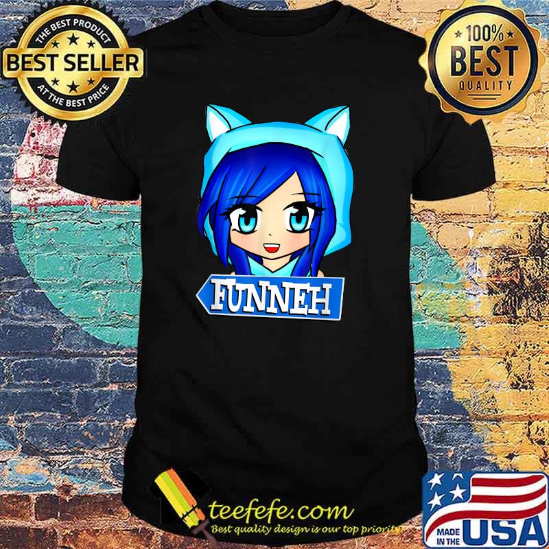 Funneh Chibi Kawaii Cute Girl Gift Have Krews In Name T-Shirt
