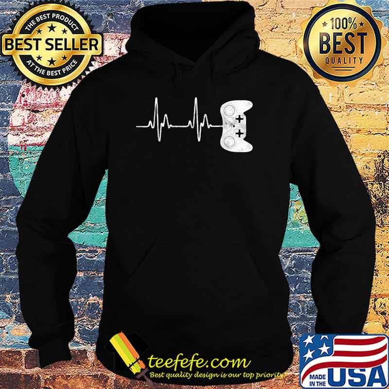 Gamer Heartbeat Game Lover T-Shirt Hoodie Gamer Heartbeat Game Lover T-Shirt Hoodie