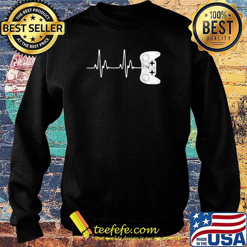Gamer Heartbeat Game Lover T-Shirt Sweater Gamer Heartbeat Game Lover T-Shirt Sweater