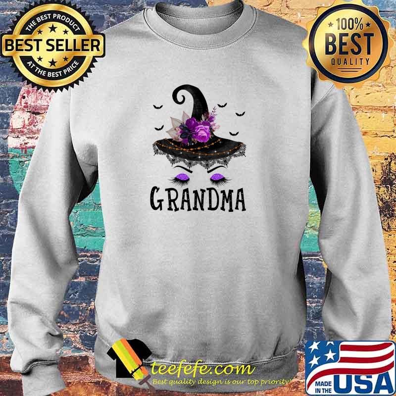 Grandma Witch Hat Halloween T-Shirt Sweater Grandma Witch Hat Halloween T-Shirt Sweater