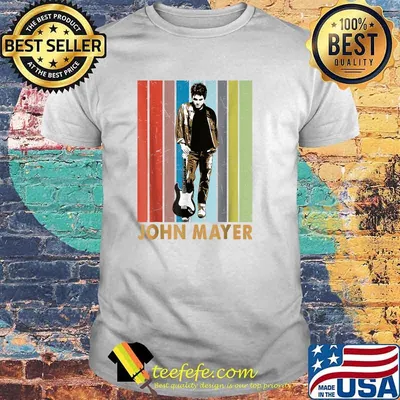 Graphic John Shirt Mayer Love Rock Star Music T-Shirt