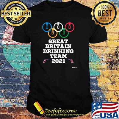 Great Britain Drinking Team Summer 2021 Olympic T-Shirt