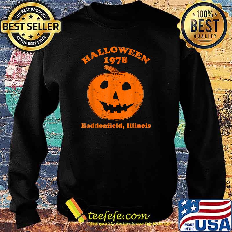 Halloween 1978 pumpkin haddonfield T-Shirt Sweater Halloween 1978 pumpkin haddonfield T-Shirt Sweater