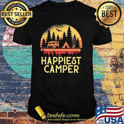 Happiest camper vintage shirt