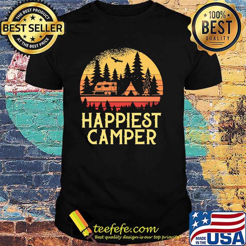 Happiest camper vintage shirt Happiest camper vintage shirt