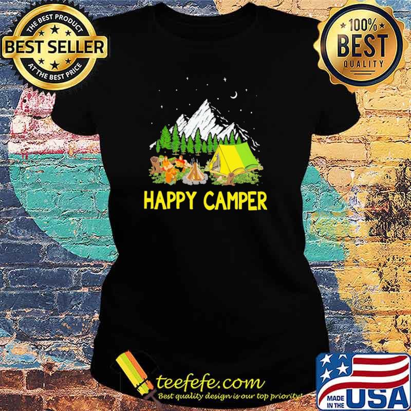 Happy Camper Camping Shirt Ladies tee Happy Camper Camping Shirt Ladies tee