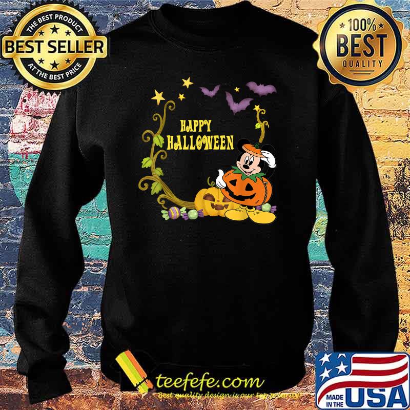 Happy halloween 2021 2022 mickey pumpkin T-Shirt Sweater Happy halloween 2021 2022 mickey pumpkin T-Shirt Sweater