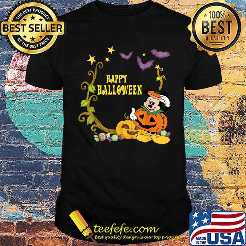Happy halloween 2021 2022 mickey pumpkin T-Shirt Happy halloween 2021 2022 mickey pumpkin T-Shirt