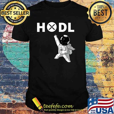 HODL Xrp Logo Ripple To the moon Crypto Defi Cryptocurrency T-Shirt