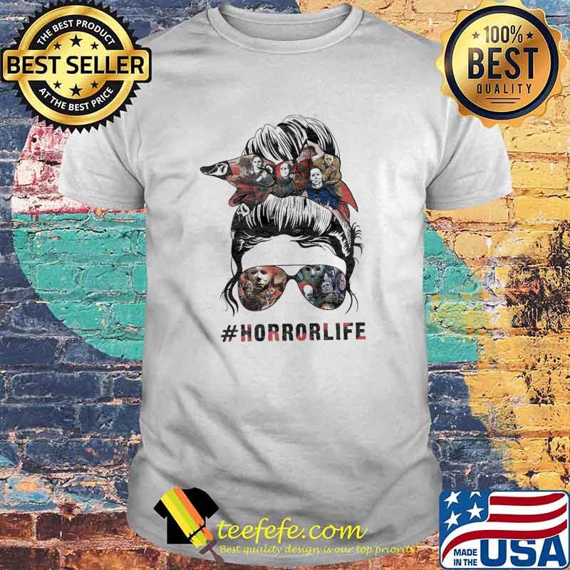 Horror Life Messy Bun Shirt