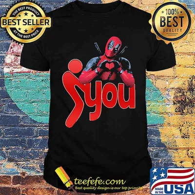 I love you deadpool shirt