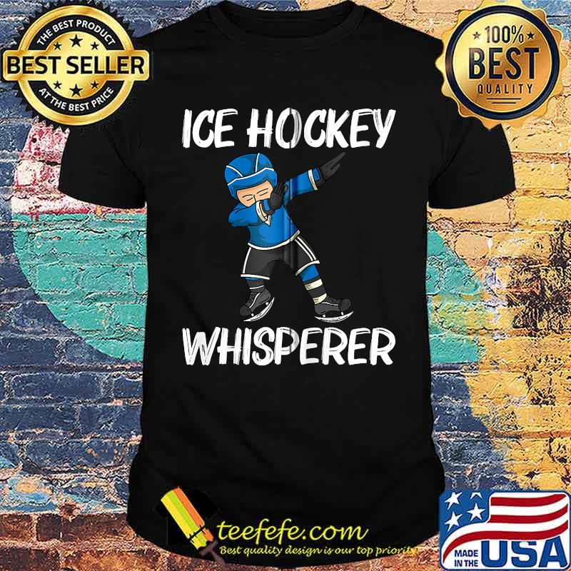 Ice Hockey Whispered Dabbing T-Shirt Ice Hockey Whispered Dabbing T-Shirt