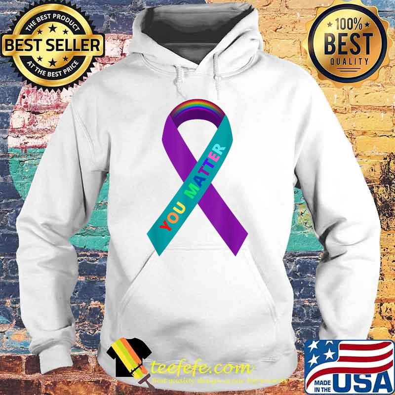 Inspirational Suicide Awareness Tee for LGBTQ Community T-Shirt Hoodie Inspirational Suicide Awareness Tee for LGBTQ Community T-Shirt Hoodie