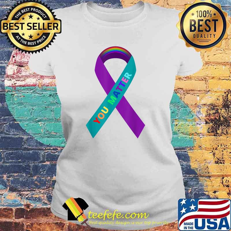 Inspirational Suicide Awareness Tee for LGBTQ Community T-Shirt Laides tee Inspirational Suicide Awareness Tee for LGBTQ Community T-Shirt Laides tee