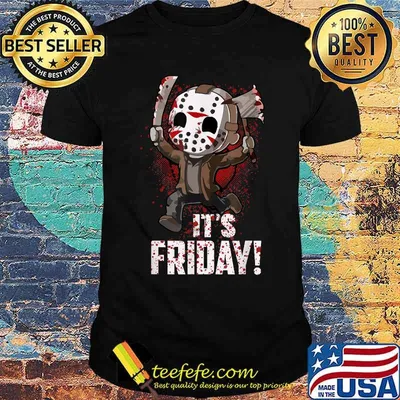 It's Friday 13th Halloween Horror T-Shirt