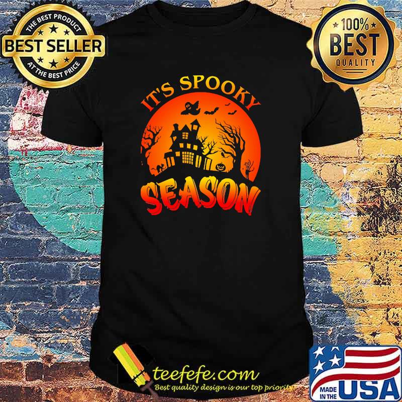 Its spooky season moon ghost halloween shirt Its spooky season moon ghost halloween shirt