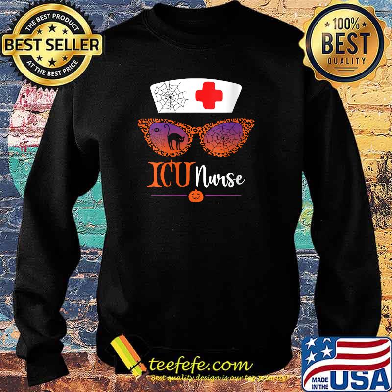 Jack O Lantern Leopard Pumpkin Nurse Halloween Sunglasses T-Shirt Sweater Jack O Lantern Leopard Pumpkin Nurse Halloween Sunglasses T-Shirt Sweater
