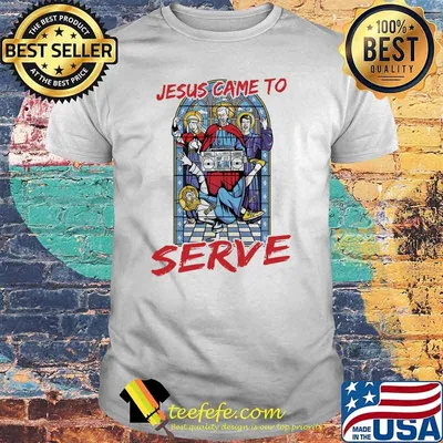 Jesus came to serve dance shirt