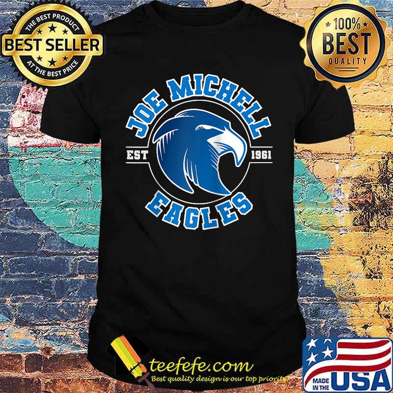 Joe Michell School Eagles 2021 Raglan Baseball T-Shirt Joe Michell School Eagles 2021 Raglan Baseball T-Shirt
