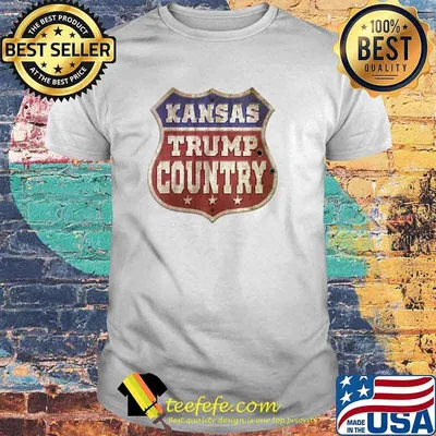 Kansas Trump Country Donald Trump 2020 T-Shirt