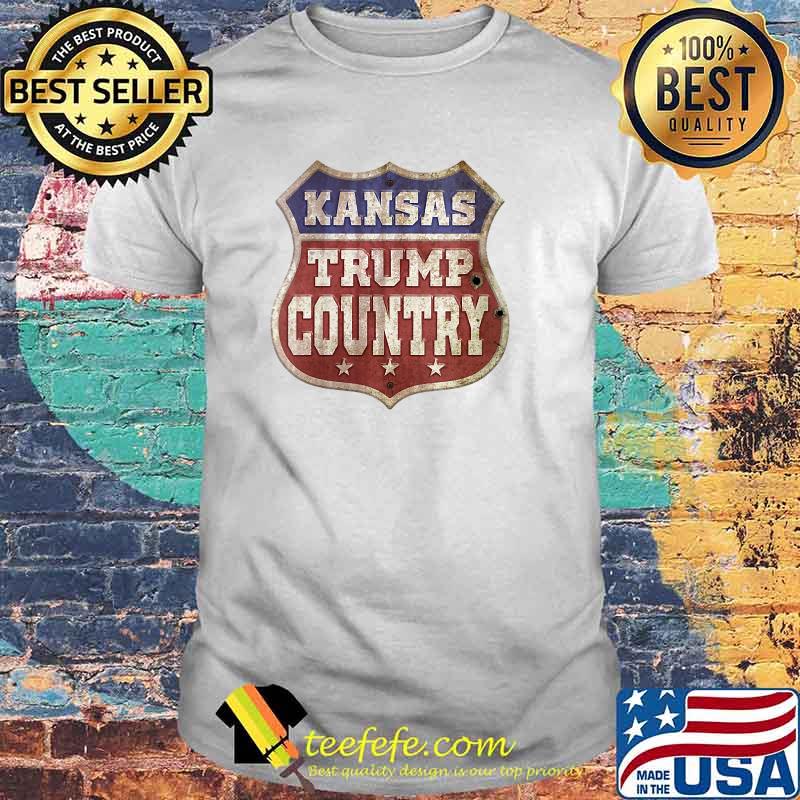 Kansas Trump Country Donald Trump 2020 T-Shirt