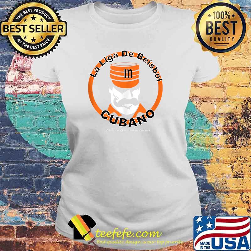 La Liga De Beisbol Cubano T-Shirt Laides tee La Liga De Beisbol Cubano T-Shirt Laides tee