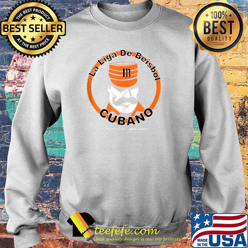 La Liga De Beisbol Cubano T-Shirt Sweater La Liga De Beisbol Cubano T-Shirt Sweater