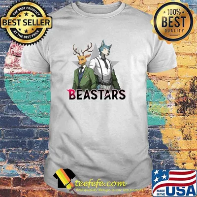 Legoshi and Friend Beastars Anime T-Shirt