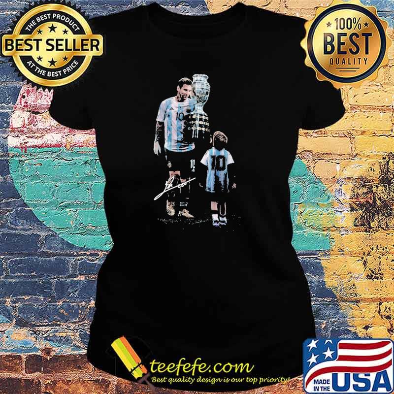 Lenol Messi And Son Shirt Ladies tee Lenol Messi And Son Shirt Ladies tee