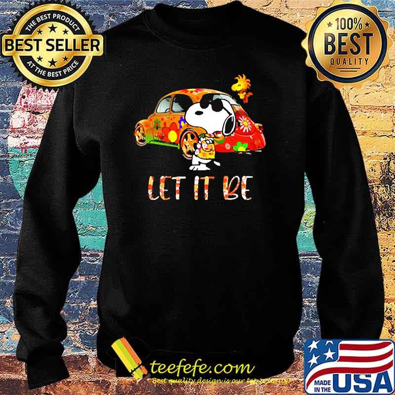 Let it be snoopy summer Sweater Let it be snoopy summer Sweater