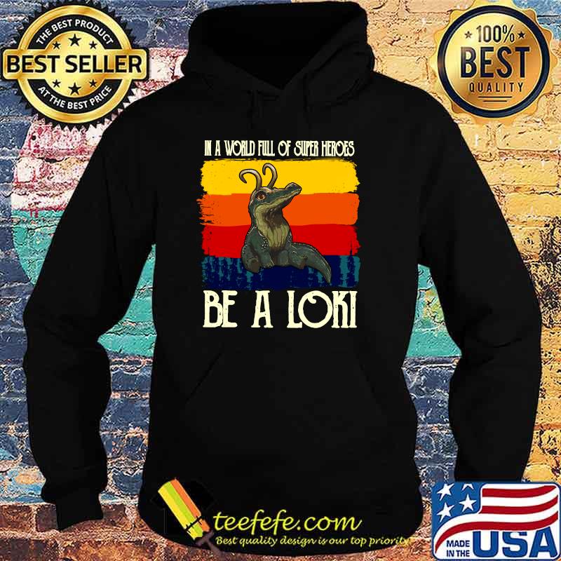Loki SuperHeroes Alligator T-Shirt Hoodie Loki SuperHeroes Alligator T-Shirt Hoodie