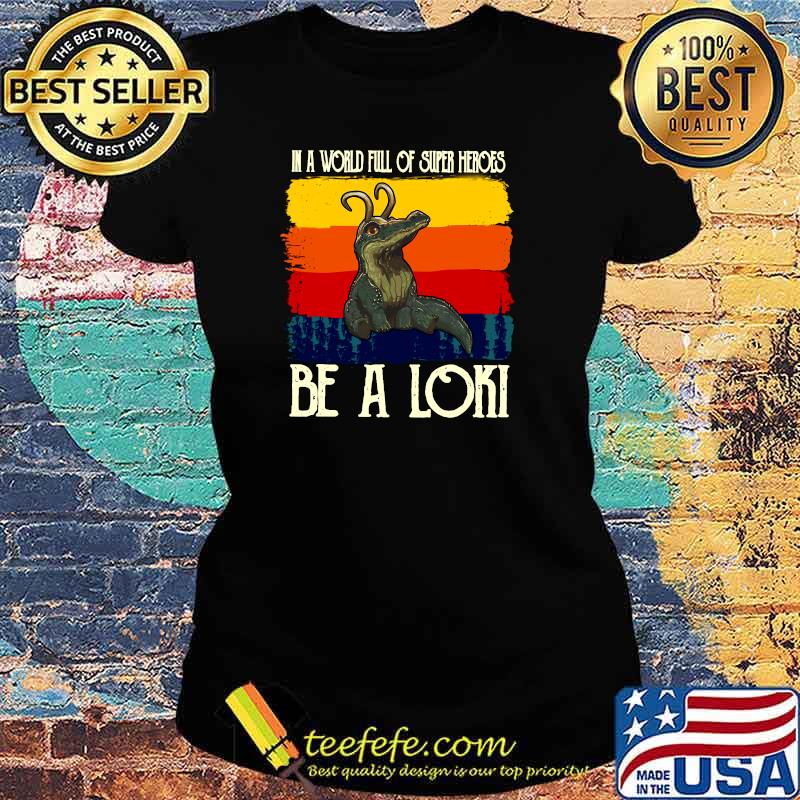 Loki SuperHeroes Alligator T-Shirt Ladies tee Loki SuperHeroes Alligator T-Shirt Ladies tee