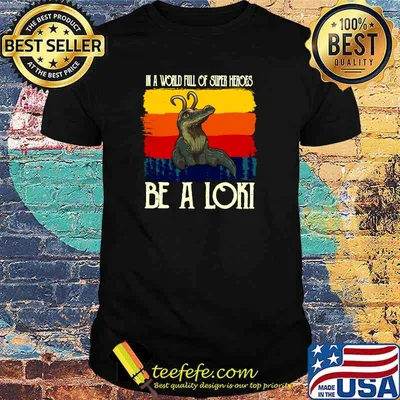 Loki SuperHeroes Alligator T-Shirt