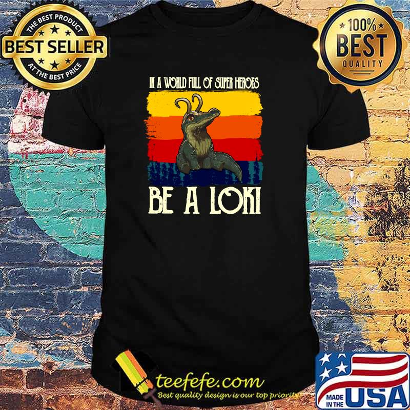 Loki SuperHeroes Alligator T-Shirt Loki SuperHeroes Alligator T-Shirt