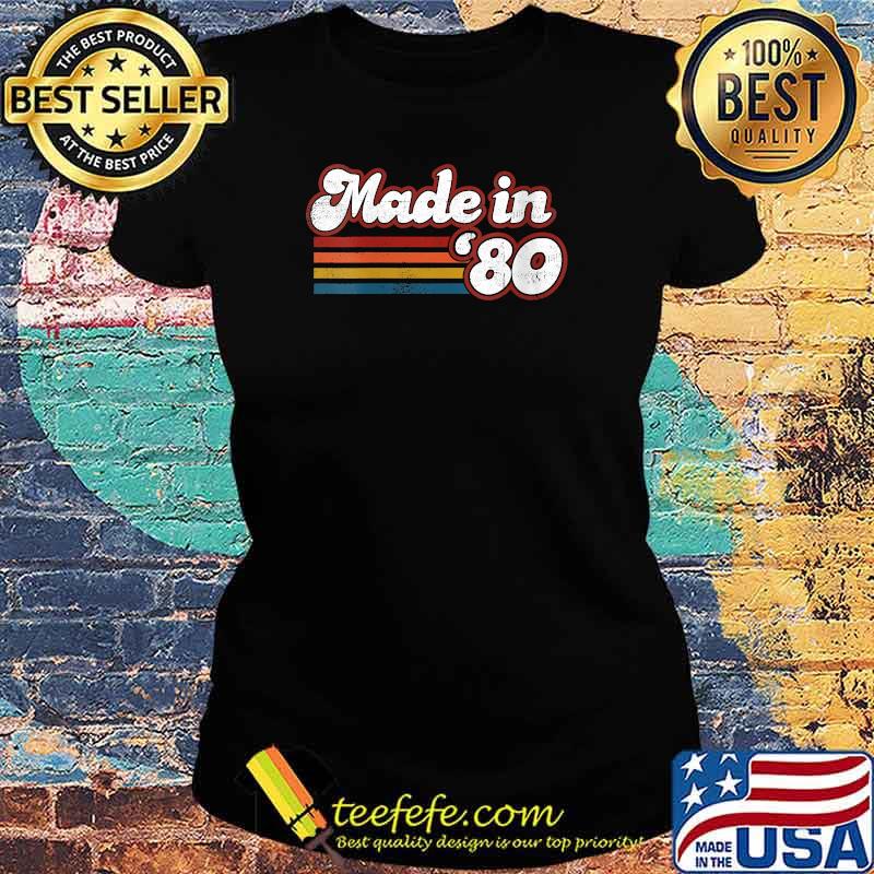 Made in 1980 Born in 1980T-Shirt Ladies tee Made in 1980 Born in 1980T-Shirt Ladies tee