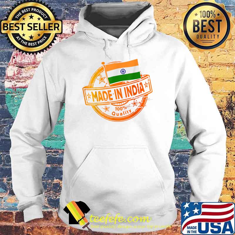 Made in India Flag T-Shirt Hoodie Made in India Flag T-Shirt Hoodie
