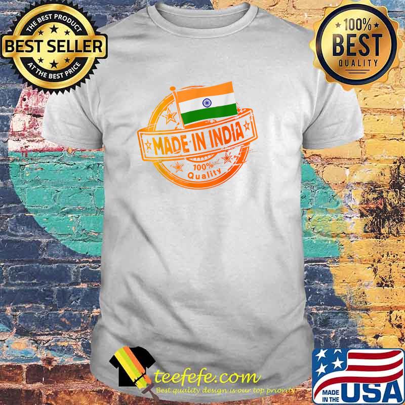 Made in India Flag T-Shirt Made in India Flag T-Shirt