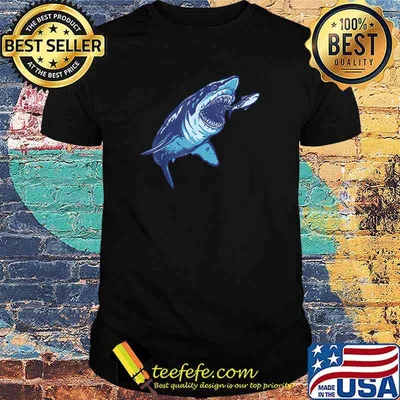 Megalodon Shark Retro T-Shirt
