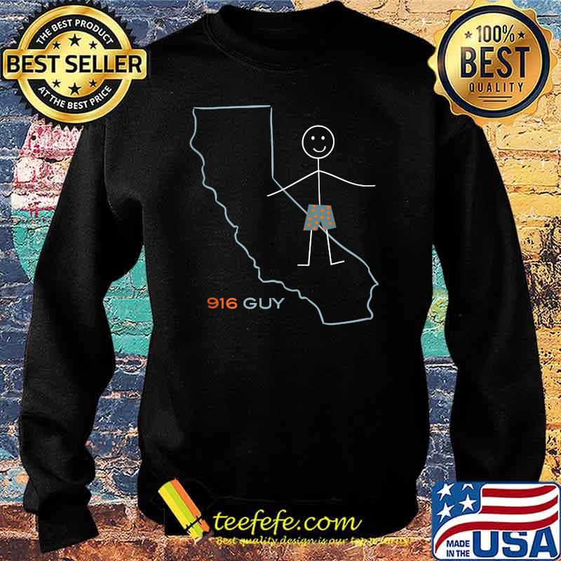 Mens 916 Area Code CA Boys California Souvenir T-Shirt Sweater Mens 916 Area Code CA Boys California Souvenir T-Shirt Sweater