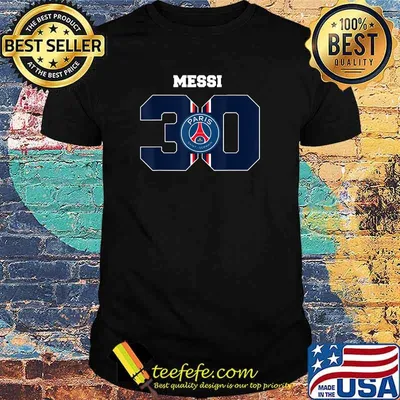 Messi 30 Paris Saint Germain T-Shirt