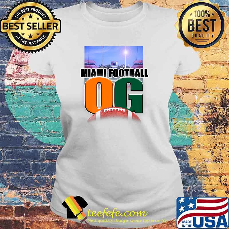 Miami Football OG Premium T-Shirt Laides tee Miami Football OG Premium T-Shirt Laides tee