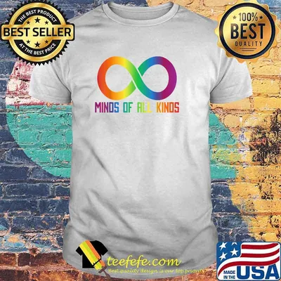 Minds Of All Kinds Celebrate Neurodiversity T-Shirt